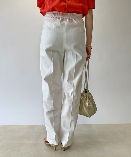 RIVE DROITE（リヴドロワ）の「ストレートベイカーパンツ（その他パンツ・レディース・カーキ/モカ/オフホワイト/ブラック・38/36）」の7枚目の写真