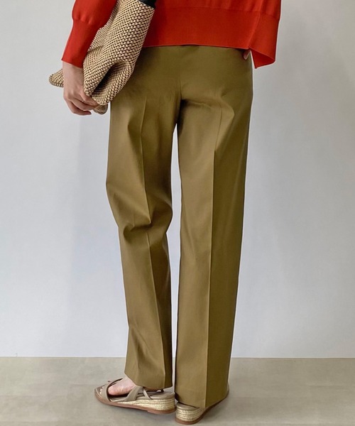 RIVE DROITE（リヴドロワ）の「ストレートベイカーパンツ（その他パンツ・レディース・カーキ/モカ/オフホワイト/ブラック・38/36）」の9枚目の写真