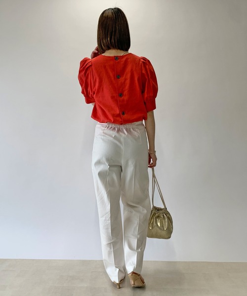 RIVE DROITE（リヴドロワ）の「ストレートベイカーパンツ（その他パンツ・レディース・カーキ/モカ/オフホワイト/ブラック・38/36）」の15枚目の写真