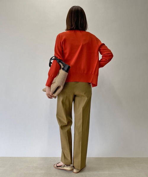 RIVE DROITE（リヴドロワ）の「ストレートベイカーパンツ（その他パンツ・レディース・カーキ/モカ/オフホワイト/ブラック・38/36）」の18枚目の写真