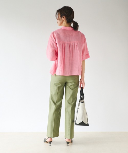 RIVE DROITE（リヴドロワ）の「ストレートベイカーパンツ（その他パンツ・レディース・カーキ/モカ/オフホワイト/ブラック・38/36）」の21枚目の写真