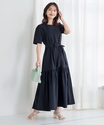 KOBE LETTUCE | 裾ティアードワンピース(ワンピース)