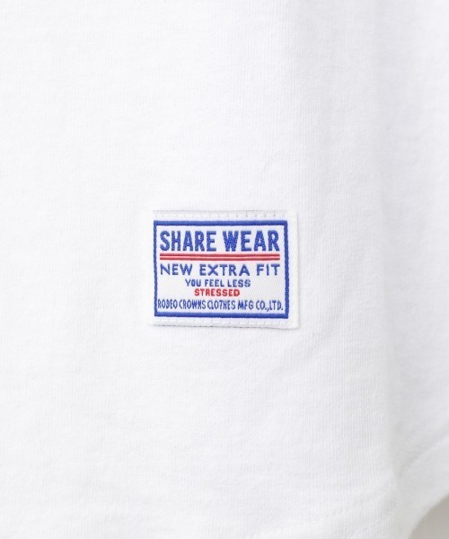 RODEO CROWNS WIDE BOWL(ロデオクラウンズワイドボウル)の「SHARE LOOSE RAGLAN 7Tシャツ(Tシャツ/カットソー・レディース・ベージュ系その他/グリーン系その他/ブルー系その他3・FREE)」の9枚目の写真