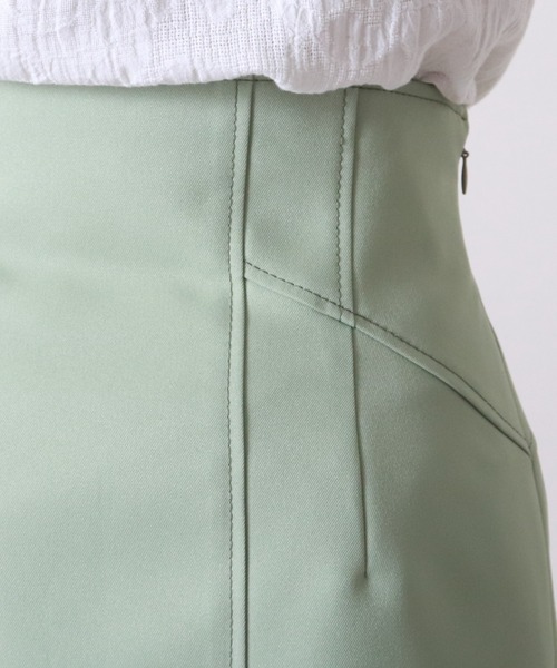 Cheek(チーク)の「【日本製】【サイズ展開あり】ハイウエストスリットミニスカート(スカート・レディース・ブラック/ミント/ベージュ・SMALL/MEDIUM)」の19枚目の写真