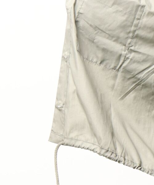 Samansa Mos2 blue（サマンサモスモスブルー）の「シャツブルゾン（ブルゾン・レディース・オフホワイト/カーキ/ブルー・ﾌﾘ-）」の6枚目の写真