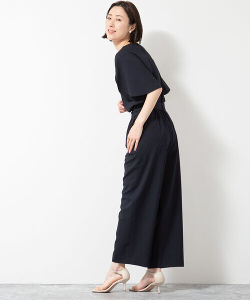 NOLLEY’S Sophi（ノーリーズソフィ）の「麻調チューリップスリーブブラウス（シャツ/ブラウス・レディース・チャコールグレー/ベージュ/パープル/ネイビー/ライトグリーン/カーキ/ピンク・36/38）」の10枚目の写真