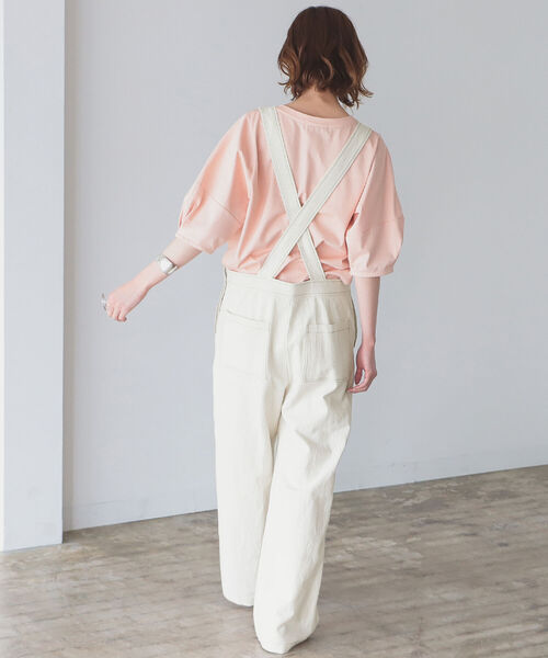 B:MING by BEAMS(ビーミングバイビームス)の「B:MING by BEAMS / 麻混 オールインワン 22SS(つなぎ/オールインワン・レディース・アイボリー/オリーブ・SMALL/MEDIUM)」の19枚目の写真