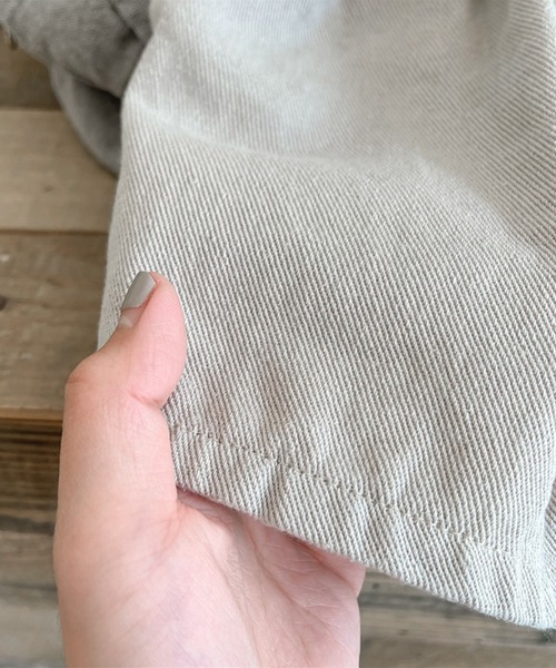 aimoha(アイモハ)の「aimoha-KIDS- 子供服 英字プリント入りハーフパンツ(その他パンツ・キッズ・ベージュ/ネイビー・90/100/110/120/80/130)」の9枚目の写真