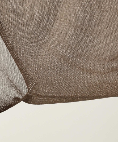 Heather（ヘザー）の「シアーボレロカーディガン　283321（カーディガン/ボレロ・レディース・ブラック/オフホワイト/モカ・FREE）」の20枚目の写真