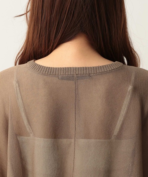 Heather（ヘザー）の「シアーボレロカーディガン　283321（カーディガン/ボレロ・レディース・ブラック/オフホワイト/モカ・FREE）」の21枚目の写真