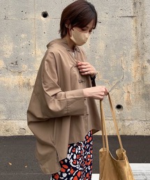 ECRIRE | 【yun_wearコラボ】チャイナ釦シャツ(シャツ/ブラウス)