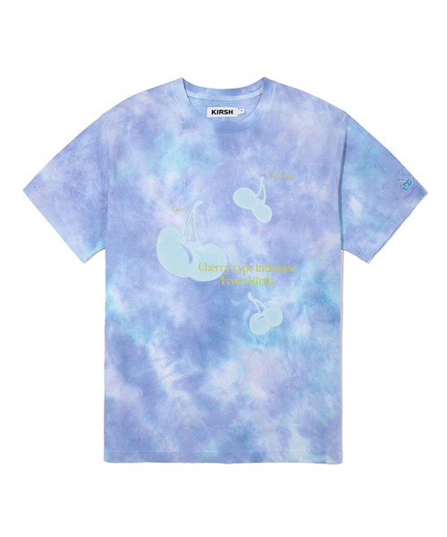 セール】KIRSH BIG CHERRY DYEING SHORT SLEEVE T-SHIRT LS
