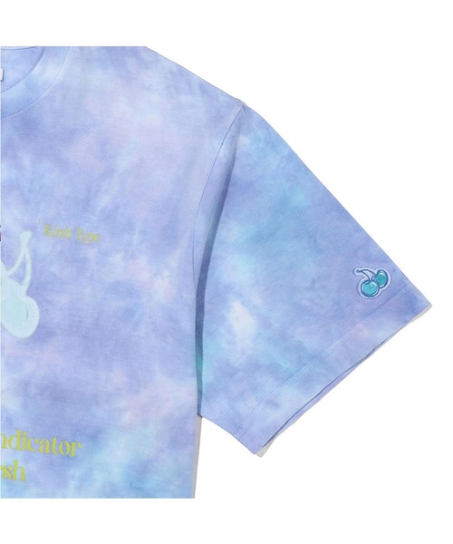 KIRSH(キルシー)の「KIRSH BIG CHERRY DYEING SHORT SLEEVE T-SHIRT LS キルシー ビッグチェリー タイダイTシャツ(Tシャツ/カットソー・レディース・ブルー/オレンジ・ONE SIZE)」の11枚目の写真