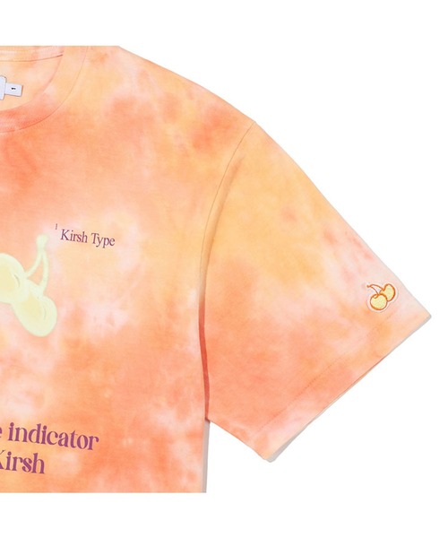 KIRSH(キルシー)の「KIRSH BIG CHERRY DYEING SHORT SLEEVE T-SHIRT LS キルシー ビッグチェリー タイダイTシャツ(Tシャツ/カットソー・レディース・ブルー/オレンジ・ONE SIZE)」の20枚目の写真