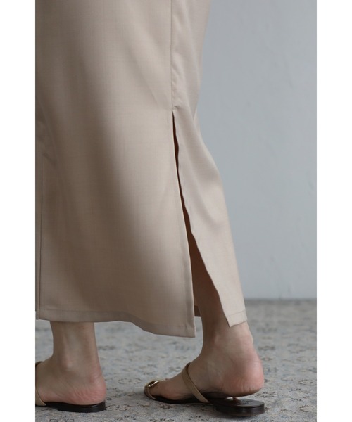 Bonjour Sagan（ボンジュールサガン）の「Vネックジャンパースカート（ジャンパースカート・レディース・クリーム/ベージュ・FREE）」の21枚目の写真