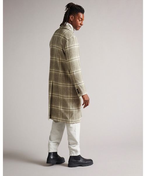 Ted Baker(テッドベーカー)の「OGLE リラックスフィット チェックコート(チェスターコート・メンズ・ベージュ系その他6・1/3/4/2/5)」の11枚目の写真