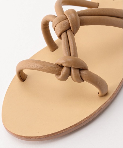 SOL SANA(ソルサナ)の「【SOL SANA/ソル サナ】Ginger Slide:サンダル(サンダル・レディース・アイボリー/キャメル・38/36/37)」の11枚目の写真