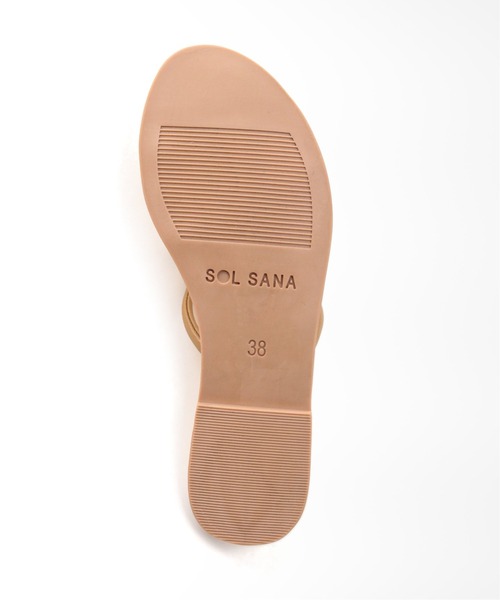 SOL SANA(ソルサナ)の「【SOL SANA/ソル サナ】Ginger Slide:サンダル(サンダル・レディース・アイボリー/キャメル・38/36/37)」の8枚目の写真