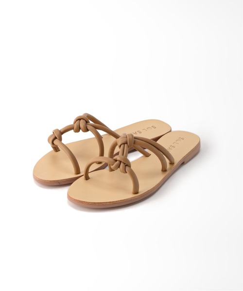 SOL SANA(ソルサナ)の「【SOL SANA/ソル サナ】Ginger Slide:サンダル(サンダル・レディース・アイボリー/キャメル・38/36/37)」の16枚目の写真