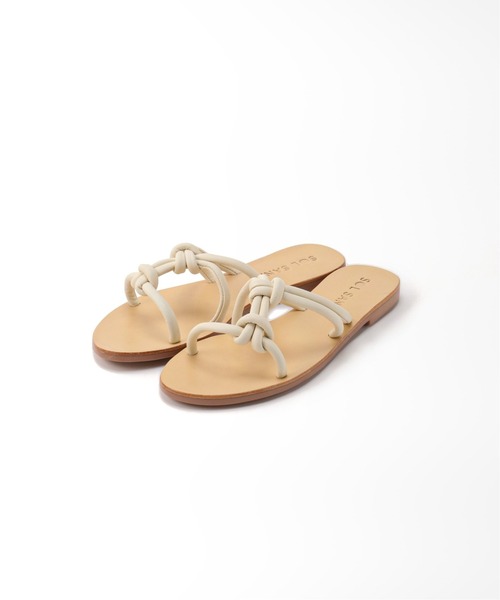 SOL SANA(ソルサナ)の「【SOL SANA/ソル サナ】Ginger Slide:サンダル(サンダル・レディース・アイボリー/キャメル・38/36/37)」の17枚目の写真