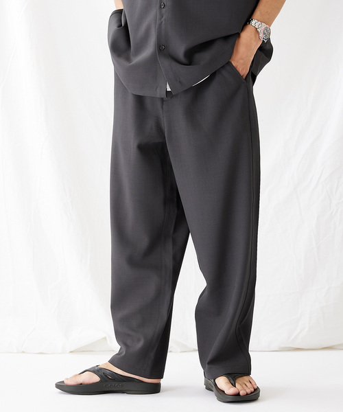 JOURNAL STANDARD（ジャーナルスタンダード）の「エステル パナマ サファリパンツ（その他パンツ・メンズ・ネイビー/グリーン/ブラック系その他・MEDIUM/LARGE）」の2枚目の写真