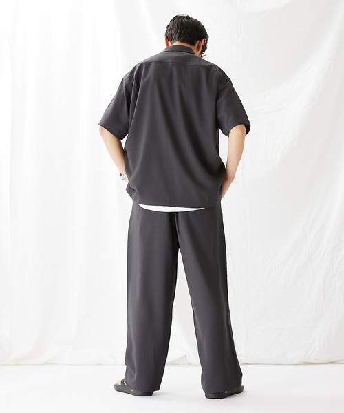 JOURNAL STANDARD（ジャーナルスタンダード）の「エステル パナマ サファリパンツ（その他パンツ・メンズ・ネイビー/グリーン/ブラック系その他・MEDIUM/LARGE）」の6枚目の写真