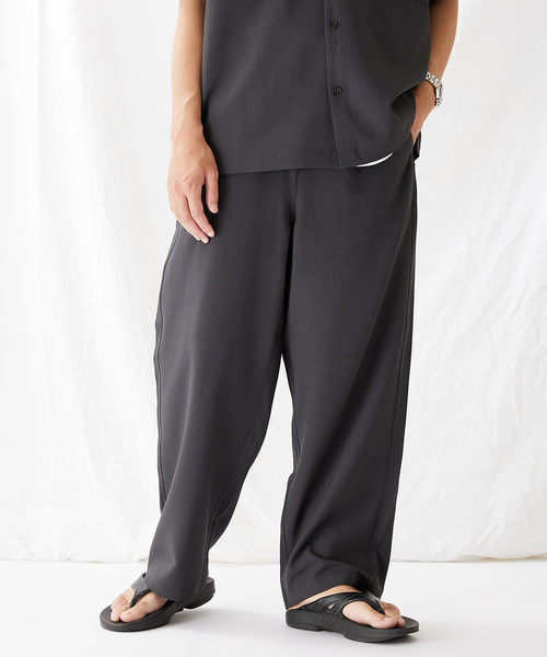 JOURNAL STANDARD（ジャーナルスタンダード）の「エステル パナマ サファリパンツ（その他パンツ・メンズ・ネイビー/グリーン/ブラック系その他・MEDIUM/LARGE）」の7枚目の写真