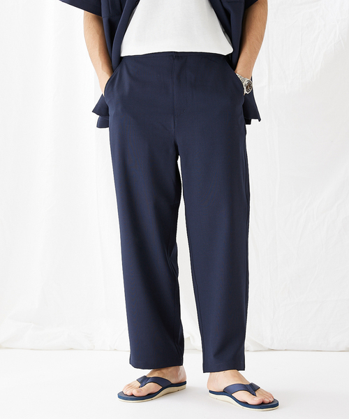 JOURNAL STANDARD（ジャーナルスタンダード）の「エステル パナマ サファリパンツ（その他パンツ・メンズ・ネイビー/グリーン/ブラック系その他・MEDIUM/LARGE）」の12枚目の写真