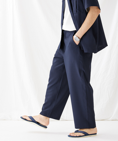 JOURNAL STANDARD（ジャーナルスタンダード）の「エステル パナマ サファリパンツ（その他パンツ・メンズ・ネイビー/グリーン/ブラック系その他・MEDIUM/LARGE）」の14枚目の写真