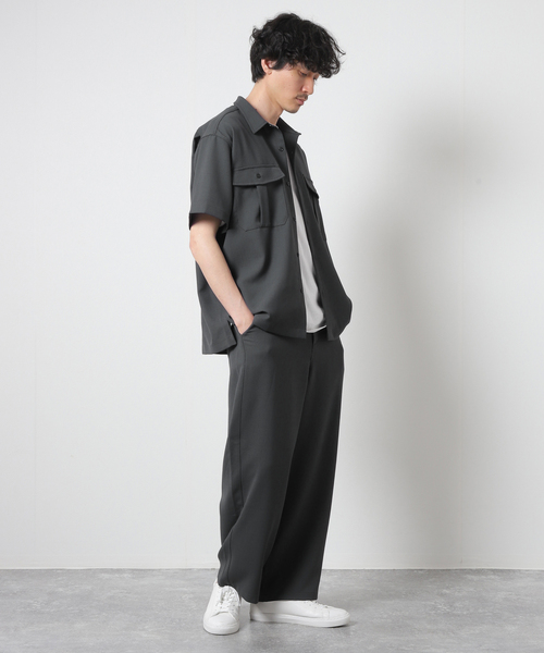 JOURNAL STANDARD（ジャーナルスタンダード）の「エステル パナマ サファリパンツ（その他パンツ・メンズ・ネイビー/グリーン/ブラック系その他・MEDIUM/LARGE）」の15枚目の写真