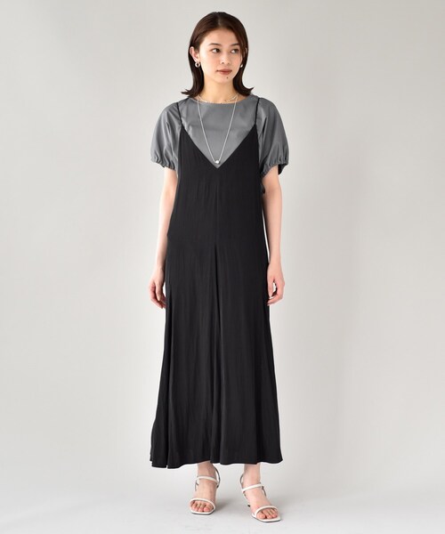セール 洗える パウダークロス キャミワンピース ワンピース Untitled アンタイトル のファッション通販 Zozotown