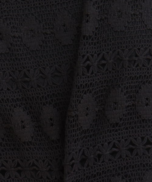 abahouse mavie（アバハウスマヴィ）の「タンク付レースプルオーバー（Tシャツ/カットソー・レディース・アイボリー/ブラック・フリー）」の4枚目の写真