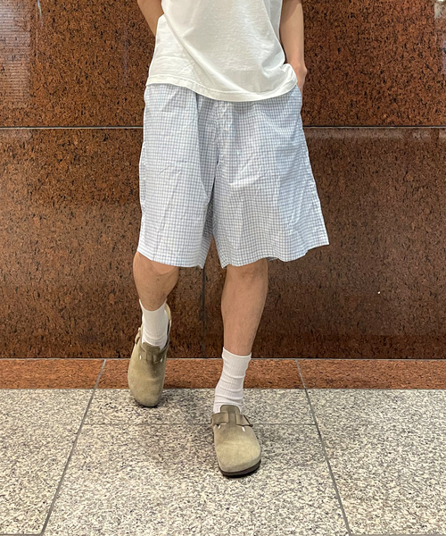 Oriens JOURNAL STANDARD(オリエンス ジャーナルスタンダード)の「イージーボクサーショーツ(その他パンツ・メンズ・ブルー系その他/ピンク系その他/ピンク/ブルー/グリーン・MEDIUM/LARGE)」の21枚目の写真