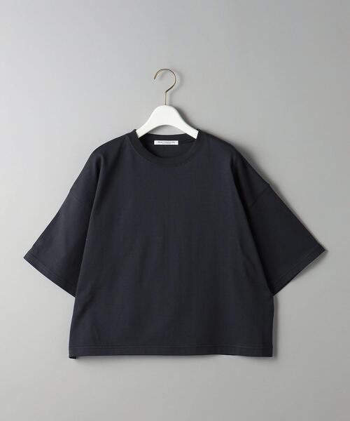 BEAUTY&YOUTH UNITED ARROWS（ビューティーアンドユースユナイテッドアローズ）の「【WEB限定】ピマコットン ワイド Tシャツ（Tシャツ/カットソー・レディース・ブラック/オフホワイト/その他1/その他2・FREE）」の18枚目の写真