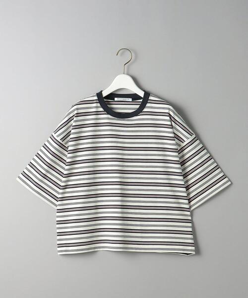 BEAUTY&YOUTH UNITED ARROWS（ビューティーアンドユースユナイテッドアローズ）の「【WEB限定】ピマコットン ワイド Tシャツ（Tシャツ/カットソー・レディース・ブラック/オフホワイト/その他1/その他2・FREE）」の16枚目の写真
