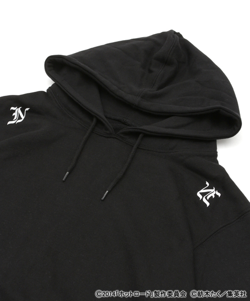 DAMMY（ダミー）の「●DAMMY×ホットロードプルパーカー（パーカー・メンズ・ホワイト/ブラック・FREE）」の4枚目の写真