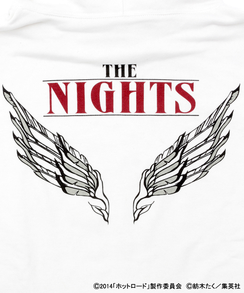 DAMMY（ダミー）の「●DAMMY×ホットロードプルパーカー（パーカー・メンズ・ホワイト/ブラック・FREE）」の9枚目の写真