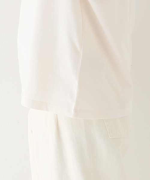 SLOBE IENA(スローブイエナ)の「【SECOND FEMALE/セカンド フィメール】 Irmeline Tシャツ(Tシャツ/カットソー・レディース・ホワイト・FREE)」の10枚目の写真