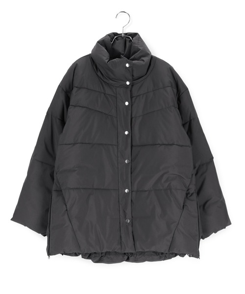 【WEB限定(一部店舗展開あり)】スタンドカラーダウンライク中綿ジャケット