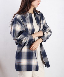 Cal Top（キャルトップ）の「CALTOP キャルトップ チェック長袖シャツ（シャツ/ブラウス）」