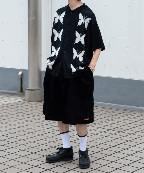 Perushu（ペルーシュ）の「コーデュロイハーフパンツ（その他パンツ・メンズ・ブラック/ブラウン/グリーン/マスタード・SMALL/LARGE/MEDIUM）」の6枚目の写真