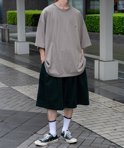 Perushu（ペルーシュ）の「コーデュロイハーフパンツ（その他パンツ・メンズ・ブラック/ブラウン/グリーン/マスタード・SMALL/LARGE/MEDIUM）」の17枚目の写真