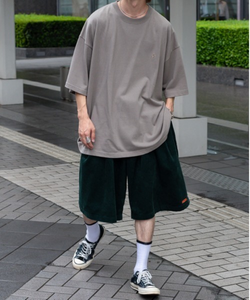 Perushu（ペルーシュ）の「コーデュロイハーフパンツ（その他パンツ・メンズ・ブラック/ブラウン/グリーン/マスタード・SMALL/LARGE/MEDIUM）」の18枚目の写真