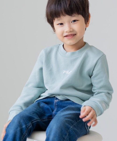 FILA(フィラ)の「FILA / フィラ ロゴトレーナー(スウェット・キッズ・E/J/C/F/B/L/G/H/A/D/I/K・90cm/80cm/130cm/120cm/110cm/100cm)」の2枚目の写真