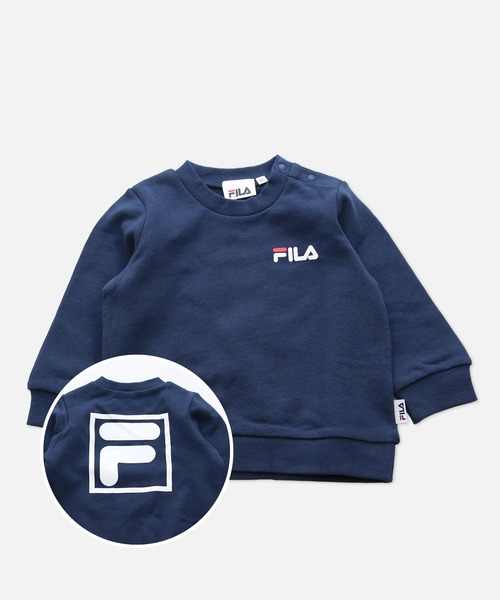 FILA(フィラ)の「FILA / フィラ ロゴトレーナー(スウェット・キッズ・E/J/C/F/B/L/G/H/A/D/I/K・90cm/80cm/130cm/120cm/110cm/100cm)」の7枚目の写真