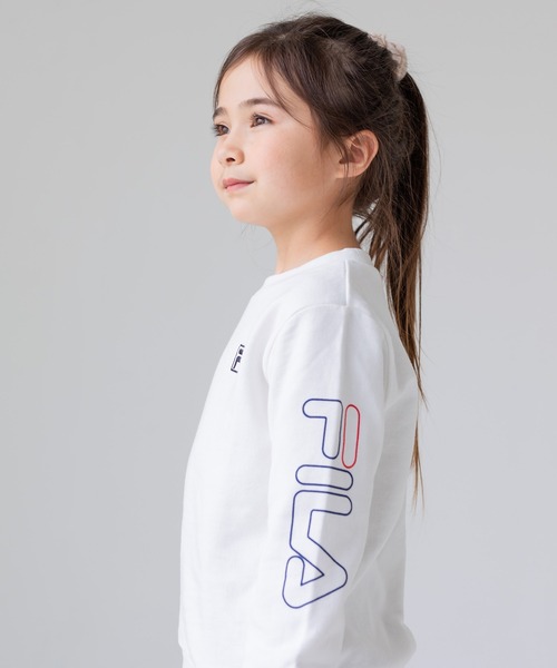 FILA(フィラ)の「FILA / フィラ ロゴトレーナー(スウェット・キッズ・E/J/C/F/B/L/G/H/A/D/I/K・90cm/80cm/130cm/120cm/110cm/100cm)」の10枚目の写真