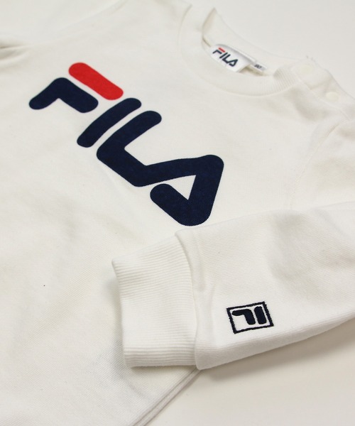 FILA(フィラ)の「FILA / フィラ ロゴトレーナー(スウェット・キッズ・E/J/C/F/B/L/G/H/A/D/I/K・90cm/80cm/130cm/120cm/110cm/100cm)」の14枚目の写真