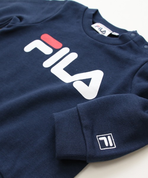 FILA(フィラ)の「FILA / フィラ ロゴトレーナー(スウェット・キッズ・E/J/C/F/B/L/G/H/A/D/I/K・90cm/80cm/130cm/120cm/110cm/100cm)」の16枚目の写真