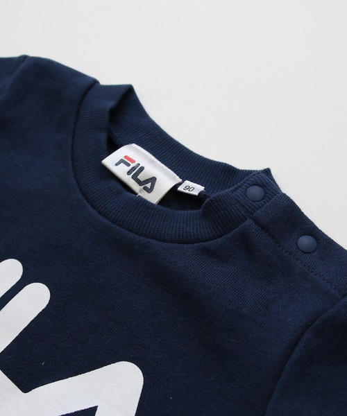 FILA(フィラ)の「FILA / フィラ ロゴトレーナー(スウェット・キッズ・E/J/C/F/B/L/G/H/A/D/I/K・90cm/80cm/130cm/120cm/110cm/100cm)」の17枚目の写真