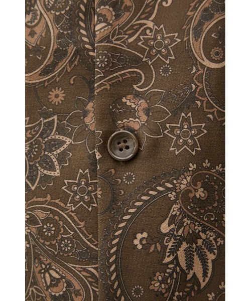 AZUL by moussy（アズールバイマウジー）の「RETRO TOTAL PATTERN VEST/レトロトータルパターンベスト（ベスト・メンズ・ブルー系その他3/ブラウン系その他・FREE）」の12枚目の写真